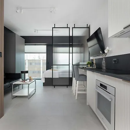 Stylish In The Center With Air Conditioning And Parking By Renters Апартаменты Катовице